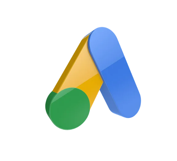 Logo Google Ads 3D